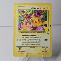 Birthday Pikachu 24/53 Pokemon TCG Celebrations Classic Collection NM - Image 1
