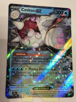 Cetitan EX ® Rivali Predestinati DRI 065/182 ® Rara Holo Foil ® Pokemon Italiano - Image 3