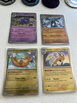 Pokemon 151 Sam’s Club Mini Tin Bundle Set of 4 Cosmos Holo Promos Plus Bulk! - Image 2