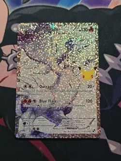 Reshiram 113/114 Pokemon TCG Celebrations: Classic Collection MP - Image 1