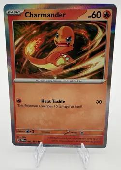 Charmander & Charmeleon 26/197 & 27/197 Scarlet & Violet Pokemon NM - Image 2