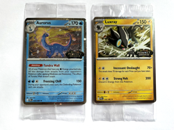 Aurorus + Luxray Cosmo SEALED Pokemon Perfect Order Stamped Promo + Chikorita! - Image 2