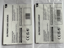 Aurorus + Luxray Cosmo SEALED Pokemon Perfect Order Stamped Promo + Chikorita! - Image 3