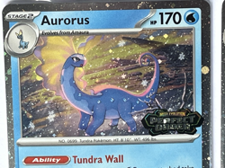 Aurorus + Luxray Cosmo SEALED Pokemon Perfect Order Stamped Promo + Chikorita! - Image 5