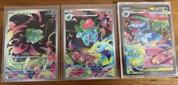 Pokemon Card Mega Venusaur SAR Bulbasaur Ivysaur AR set 087/063 Mega Brave - Image 1