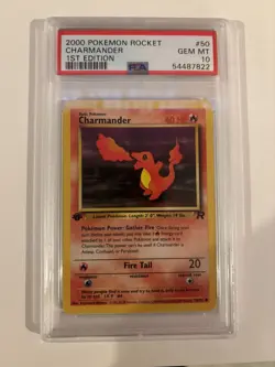 2000 Pokemon Rocket Charmander 1st Edition - Image 1