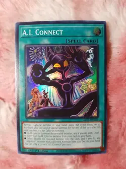 (3) A.I. Connect Yu-Gi-Oh Alliance Insight Super Rare ALIN-EN054 - Image 2