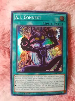 (3) A.I. Connect Yu-Gi-Oh Alliance Insight Super Rare ALIN-EN054 - Image 4