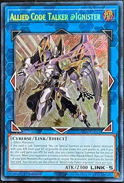 Yu-Gi-Oh! - Allied Code Talker @Ignister - (ALIN-EN051) 1st Ed, ScR, NM - Image 1