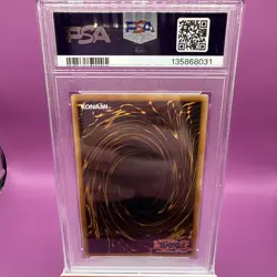 Yu-Gi-Oh! | PSA 9 Mystical Elf White Lightning | LDS3-EN135 | Secret Rare - Image 2