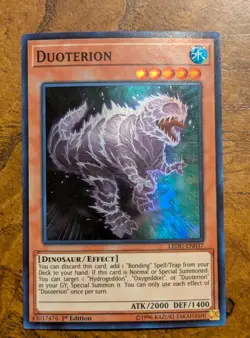 Duoterion LEDU-EN037 Super Rare 1st Edition Near Mint Yu-Gi-Oh! - Image 1