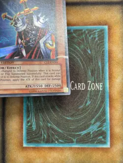 Yugioh Total Defense Shogun CT1-EN001 Secret Rare MISPRINT Limited Edition MP - Image 2