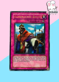 Yu-Gi-Oh! - Karte Kaiserlicher Befehl DB1-DE086 TCG Deutsch Ultra Rare - Image 1