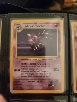 Sabrina's Haunter Gym Challenge 55/132 Regular Card, Near Mint Condition - Image 1