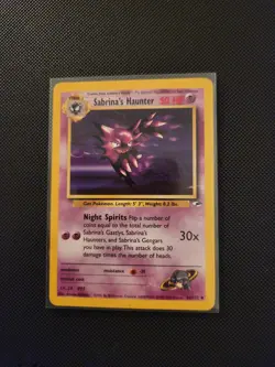 Sabrina's Haunter Gym Challenge 55/132 Regular Card, Near Mint Condition - Image 2