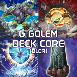 YuGiOh G Golem Deck Core Bundle G Golem BLCR 21 CARDS - Image 1