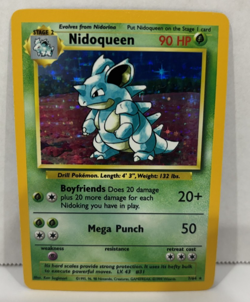 SET of 2 1999 Jungle Pokemon Cards: NIDOQUEEN #7/64 **HOLO** & NIDOQUEEN #23/64 - Image 4
