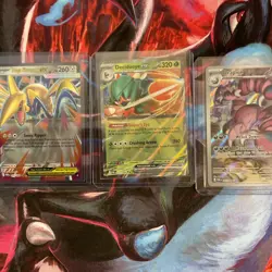 3 Card Lot Of Pokemon Perfect Order Rares (2 Double Rares, 1 Illustration Rares) - Image 1