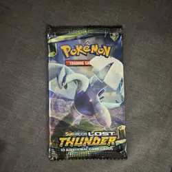 Pokemon TCG Sun & Moon Lost Thunder Booster Packs 3x 10 Cards Ea New Sealed! - Image 3