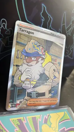 Tarragon Full Art Trainer - 116/088 Perfect Order Pokemon Card TCG NM - Image 2