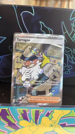 Tarragon Full Art Trainer - 116/088 Perfect Order Pokemon Card TCG NM - Image 3