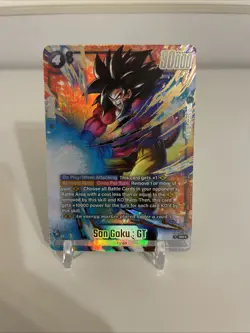 Son Goku : GT FB09-100 Alternate Art Dual Evolution Dragon Ball Card English - Image 1