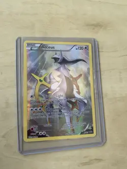 Pokemon Arceus XY83 XY Promo Holo Basic 120 HP Judgment Blast Card - Image 1