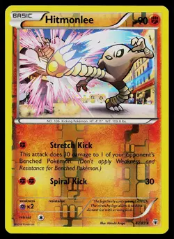Pokemon Card Generations Hitmonlee 47/83 Rare Reverse Holo - Image 1