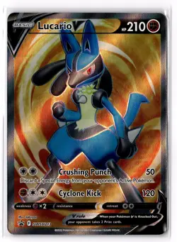 Lucario V SWSH213 SWSH: Sword & Shield Promo Cards Holofoil NM - Image 1