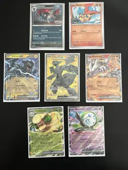 Pokemon TCG Black Bolt & White Flare Stamped Promo Pack Fresh Box Plus 3 Ex Card - Image 1