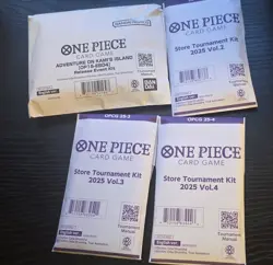 One Piece Card Game Store Tournament Kit Lot - Image 1