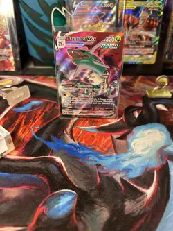 Pokemon TCG Rayquaza VMAX Ultra Rare Holo Card TG20/TG30 Near Mint Condition - Image 1