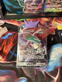 Pokemon TCG Rayquaza VMAX Ultra Rare Holo Card TG20/TG30 Near Mint Condition - Image 3