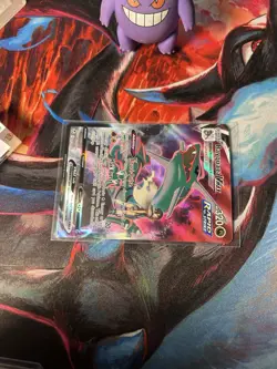 Pokemon TCG Rayquaza VMAX Ultra Rare Holo Card TG20/TG30 Near Mint Condition - Image 4