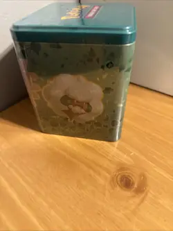 Pokemon Trading Card Tin With Cards/coin New - Image 2