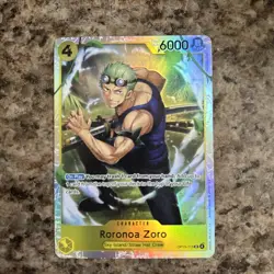 Roronoa Zoro SR OP15-113 ENGLISH ONE PIECE Card Adventure on KAMI’s Island OP15 - Image 1