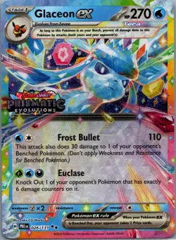 Glaceon ex - (Prismatic Evolutions Stamp) Holo Promo Miscellaneous Cards & Prod - Image 1