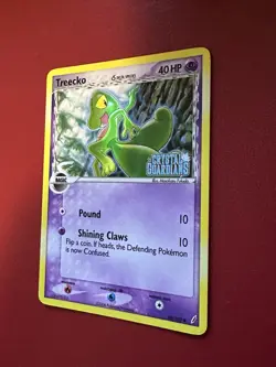 Pokemon Treecko Crystal Guardians 68/100 Reverse Holo Stamped Card - Image 3