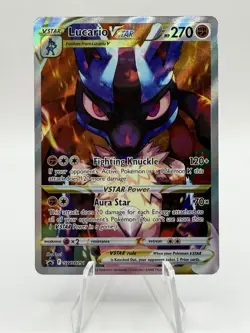 Lucario VSTAR SWSH291 SWSH: Sword & Shield Promo Cards Holo - Image 1