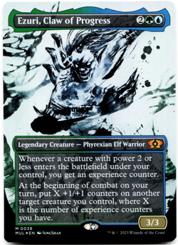 Ezuri, Claw of Progress (Showcase) - FOIL - [Phyrexia: All Will Be One] MTG 🌳💧 - Image 3