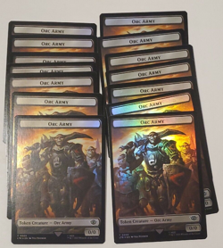 MTG 14X FOIL Orc Army (006) / Food The Lord of the Rings: Tales of Middle-earth - Image 1