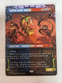 MTG North Wind Avatar (Showcase) Teenage Mutant Ninja Turtles #248 Mythic - Image 1