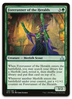Forerunner of the Heralds #129 (LP) Rivals of Ixalan RIX Magic MTG - Image 1