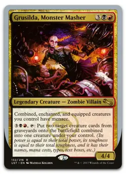 Grusilda, Monster Masher #132 (NM) Unstable UST Magic MTG - Image 1