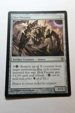 MTG Hex Parasite x1- -New Phyrexia-Lightly Played - Image 1