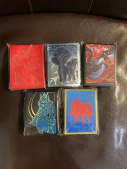 Pokemon TCG ETB Card Sleeves - Lot of 5 Sealed!!!!! - Image 1