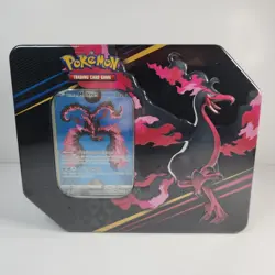 Pokemon TCG Crown Zenith Tin Galarian Moltres New Factory Sealed - Image 1
