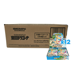 Pokemon Scarlet & Violet Paradise Dragona Japanese Booster 12-Box Case - Image 1