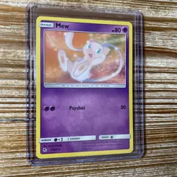2019 Mew RARE 32/68 Hidden Fates Pokemon TCG Card Near Mint - Mint - Image 1