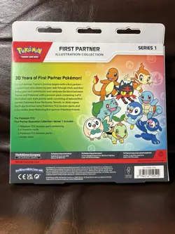 Pokemon First Partner Illustration Collection Series 1 Box Promo Exclusive 2023 - Image 2